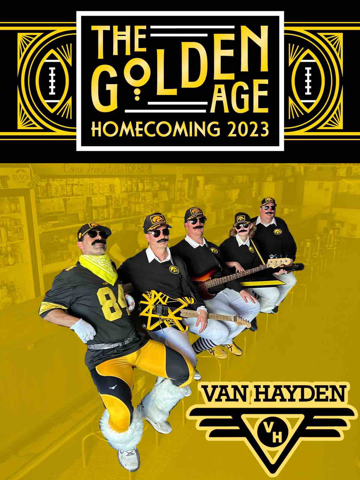 The Golden Age, Iowa Homecoming 2023, Van Hayden Band
