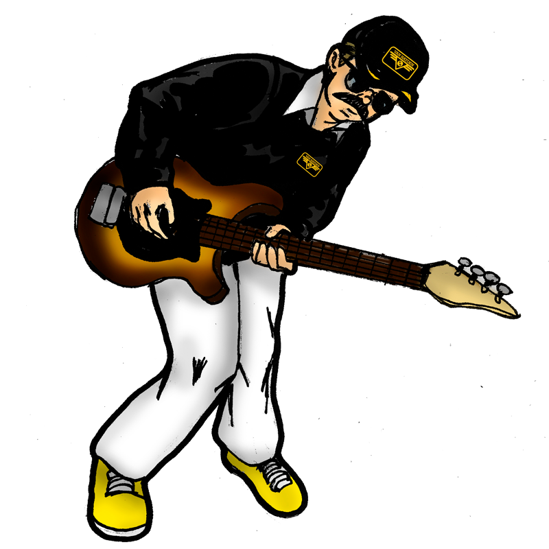 Cartoon of Michael Van Hayden